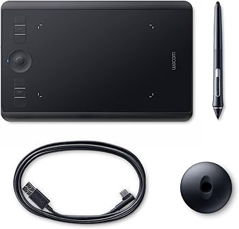 Amazon.com: Wacom Intuos Pro S tavoletta Grafica Nero : Electronics